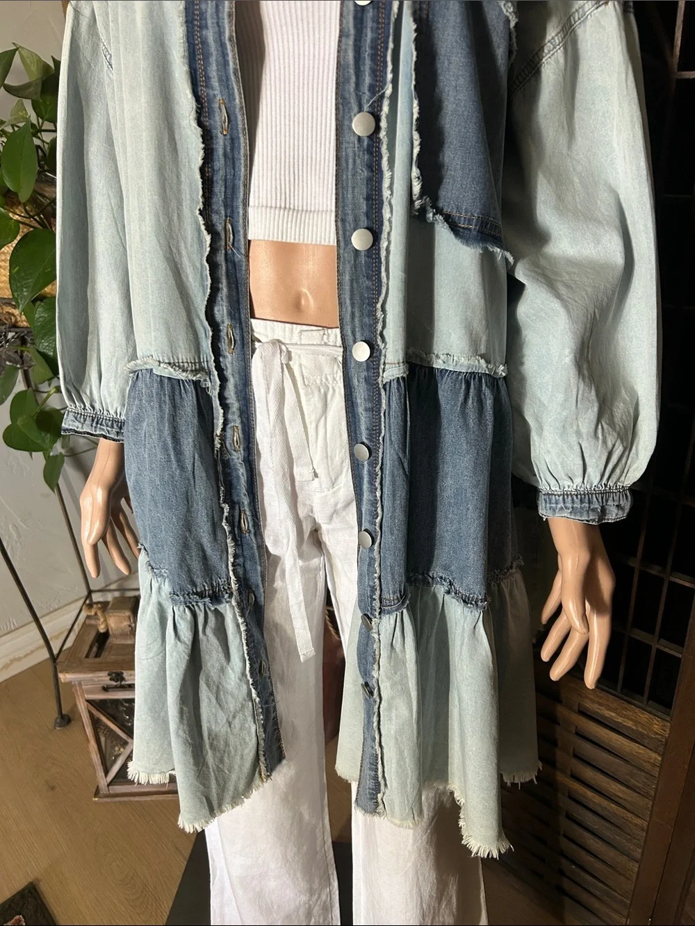 NWOT POL GORGEOUS TOP/DRESS/COVER UP OS - Picture 6 of 10